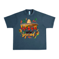 Midnight Navy Fiesta squad Urban Heavy Tee - FaDigitalArtStudio