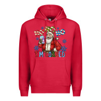 Cardinal ho ho ho im loaded Premium Hoodie - CowhideDigitalArt
