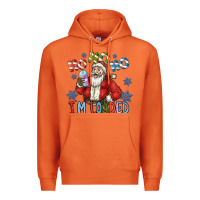 Carrot ho ho ho im loaded Premium Hoodie - CowhideDigitalArt