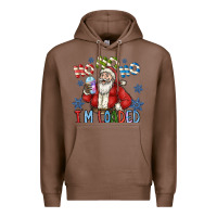 Chestnut ho ho ho im loaded Premium Hoodie - CowhideDigitalArt