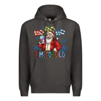Smoke ho ho ho im loaded Premium Hoodie - CowhideDigitalArt