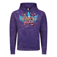 Cloud Purple American honey 4th of july Vintage Hoodie - FaDigitalArtStudio