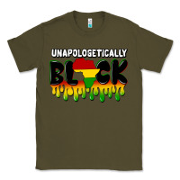 Army Green unapologetically black Classic Tee - CowGirlArtShop