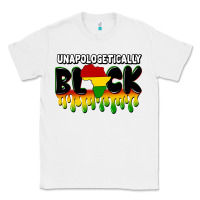White unapologetically black Classic Tee - CowGirlArtShop