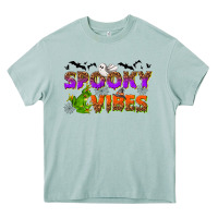 Arona Spooky vibes Heavy Core Tee - NancyCooperArtShop