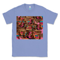 Colony Blue valentines day violin and cowboy boots country music Classic Tee - Jasminsmagicworld