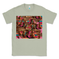 Matcha valentines day violin and cowboy boots country music Classic Tee - Jasminsmagicworld