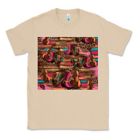Mushroom valentines day violin and cowboy boots country music Classic Tee - Jasminsmagicworld