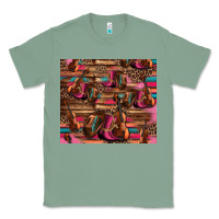 Sage valentines day violin and cowboy boots country music Classic Tee - Jasminsmagicworld