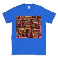 True Royal valentines day violin and cowboy boots country music Classic Tee - Jasminsmagicworld