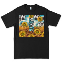 Black aunt sunflower leopard glitter Premium Tee - TumblerDesignByShophia