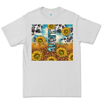 Dove Grey aunt sunflower leopard glitter Premium Tee - TumblerDesignByShophia