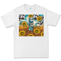 White aunt sunflower leopard glitter Premium Tee - TumblerDesignByShophia