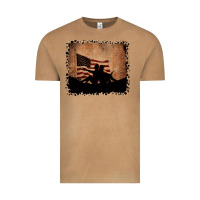 Vintage Camel America Western Cowboy and Cowgirl Leopard Frame Vintage Tee - CowCowDesign