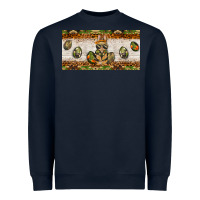 Navy easter camouflage egg hunter bunny license plate template Heavyweight Sweatshirt - BarkalooDesign