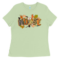 Matcha fall nurse Ladies Tee - CowGirlArtShop