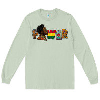 Matcha power juneteenth Long Sleeve Tee - FaDigitalArtStudio