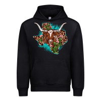 Black texas longhorn texas map Urban Hoodie - JahusDesignShop