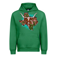 Emerald texas longhorn texas map Urban Hoodie - JahusDesignShop