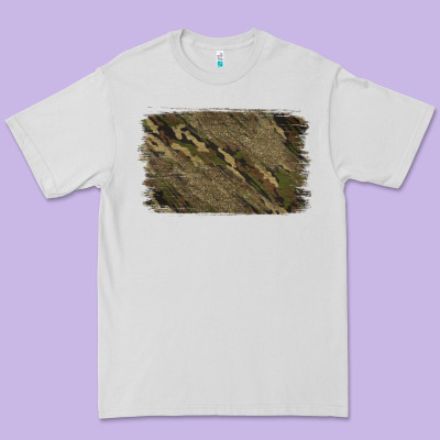 Camouflage Glitter Background Premium Tee Designed By Jasminsmagicworld