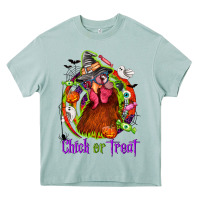 Arona Chick or treat Halloween Heavy Core Tee - NancyCooperArtShop