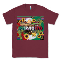Burgundy papacito cinco de mayo Classic Tee - CowGirlArtShop