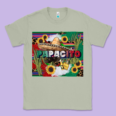 Papacito Cinco De Mayo Classic Tee Designed By Cowgirlartshop