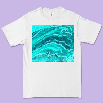 Turquoise Agate Premium Tee Designed By Tumblerdesignbyshophia