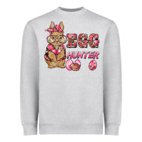 Easter Pink Camouflage Egg Hunter  Bunny Heavyweight Sweatshirt | Teevron