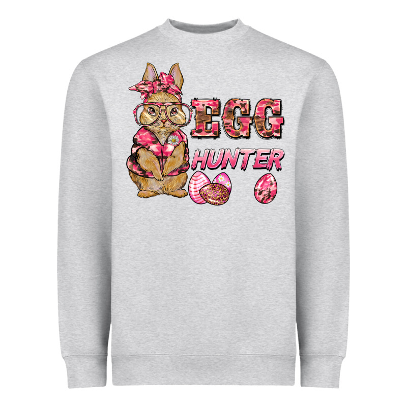 Easter Pink Camouflage Egg Hunter  Bunny Heavyweight Sweatshirt by BarkalooDesign | Teevron