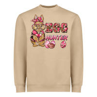 Mushroom easter pink camouflage egg hunter  bunny Heavyweight Sweatshirt - BarkalooDesign