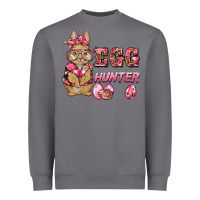 Storm easter pink camouflage egg hunter  bunny Heavyweight Sweatshirt - BarkalooDesign