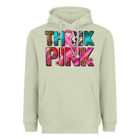 Matcha think pink cancer ribbon Heavyweight Hoodie - AdoDesignShop