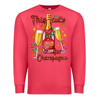 Cardinal this calls for champagne Premium Sweatshirt - AdoDesignShop