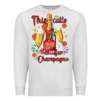 Oatmeal Heather this calls for champagne Premium Sweatshirt - AdoDesignShop