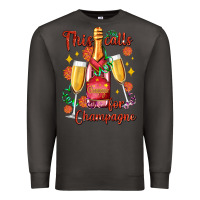 Smoke this calls for champagne Premium Sweatshirt - AdoDesignShop