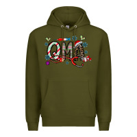 Army Green christmas nurse qma Premium Hoodie - CowhideDigitalArt