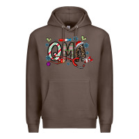 Coffee christmas nurse qma Premium Hoodie - CowhideDigitalArt