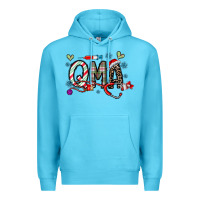 Ocean Blue christmas nurse qma Premium Hoodie - CowhideDigitalArt