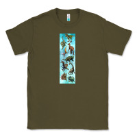Army Green dinosaurs pen wrap Classic Tee - Artiststas
