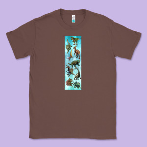 Dinosaurs Pen Wrap Classic Tee Designed By Artiststas