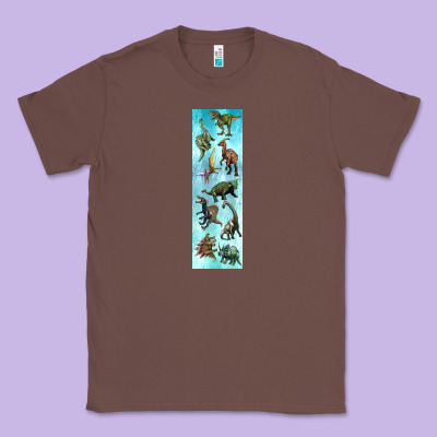 Dinosaurs Pen Wrap Classic Tee Designed By Artiststas