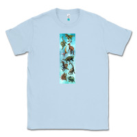 Dusty Blue dinosaurs pen wrap Classic Tee - Artiststas