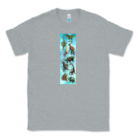 Heather Grey dinosaurs pen wrap Classic Tee - Artiststas