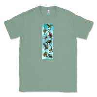 Sage dinosaurs pen wrap Classic Tee - Artiststas