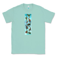 Seafoam dinosaurs pen wrap Classic Tee - Artiststas