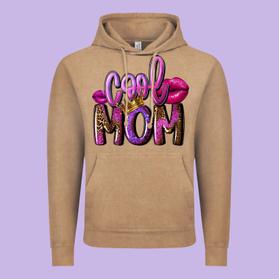 Cool Mom Mother's Day Vintage Hoodie Designed By Fadigitalartstudio