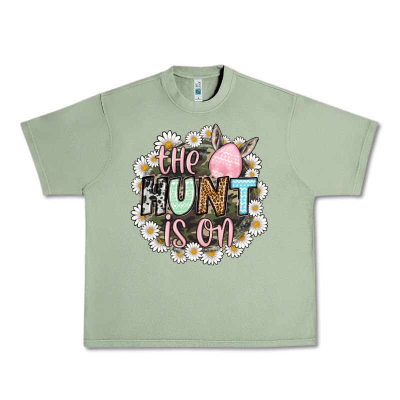Easter Day The Hunt Is On Urban Heavy Tee by OliviaCreatesArt | Teevron