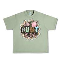 Oil Green Easter Day The hunt is on Urban Heavy Tee - OliviaCreatesArt