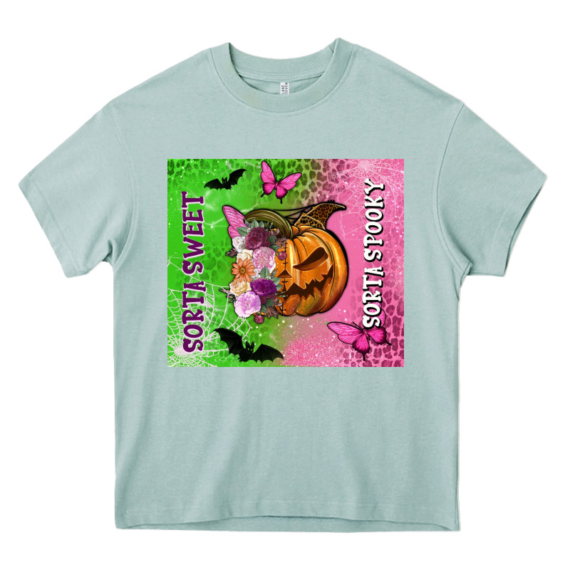 Sorta Sweet Sorta Spooky Heavy Core Tee by NancyCooperArtShop | Teevron